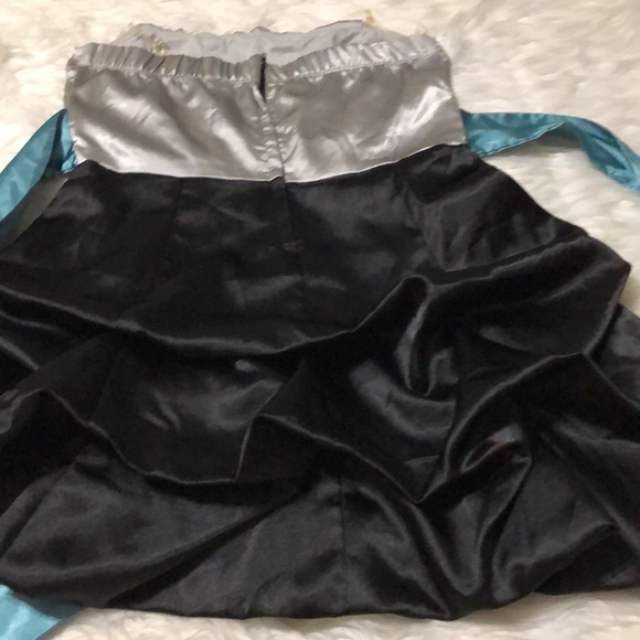 Prom/cocktail strapless dress size 13 - Picture 6 of 8
